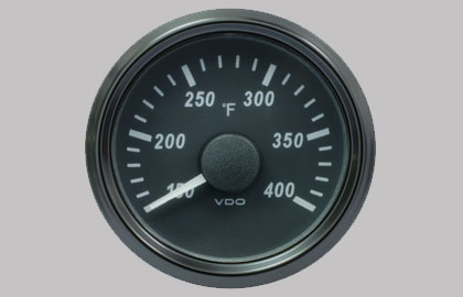 SingleViu Cylinder Temperature Gauge 400°F